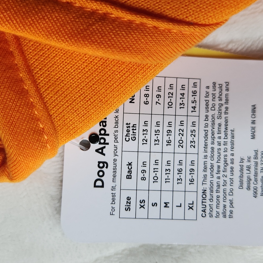 BARK Halloween, Pumpkin sweater Sz L, Bat Toys, Dog Squeaky and Fetch Toys - Picture 4 of 5